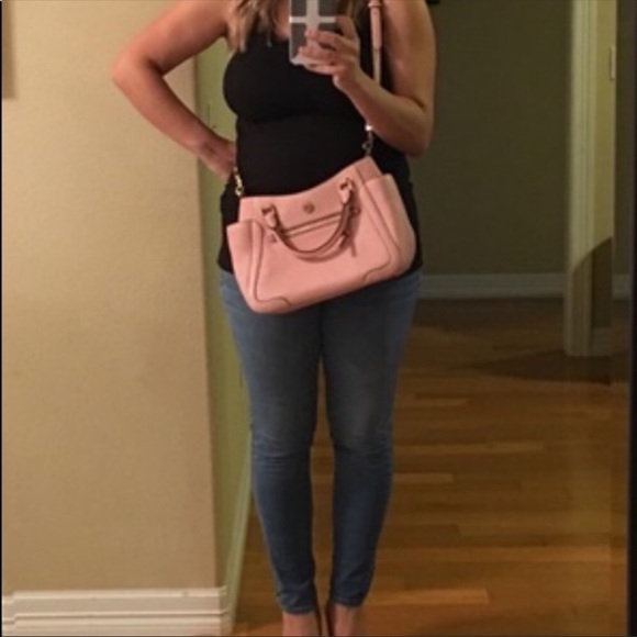 Tory Burch pink bag